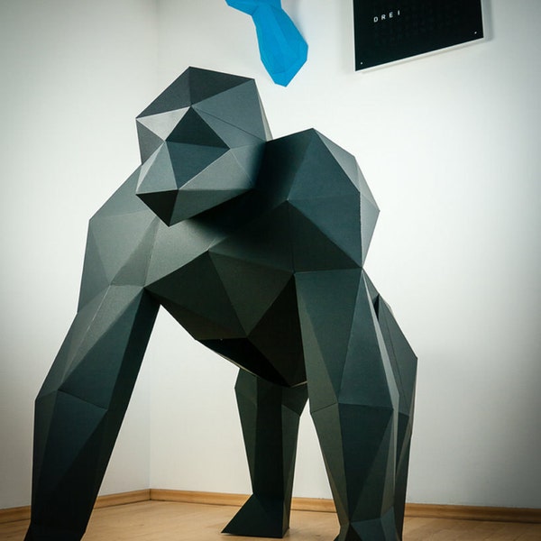 XXL Papercraft Gorilla