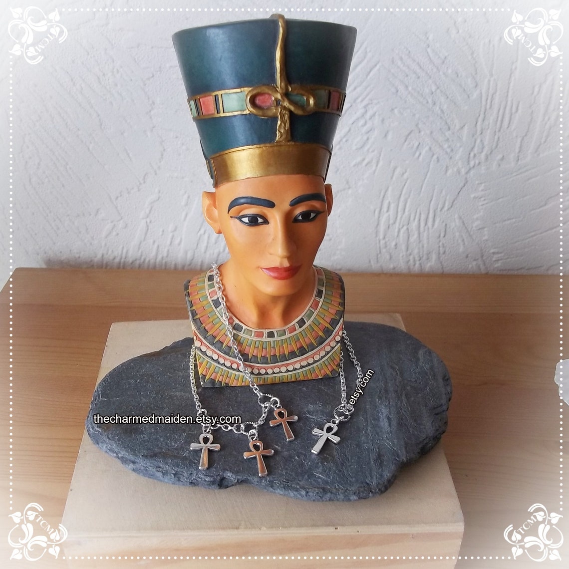 Ankh Anklet Egyptian Ankle Bracelet Ankle Chain Silver Etsy