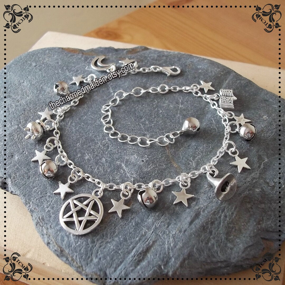 Bells Anklet Witch Bells Ankle Bracelet Wiccan Ankle Chain Etsy