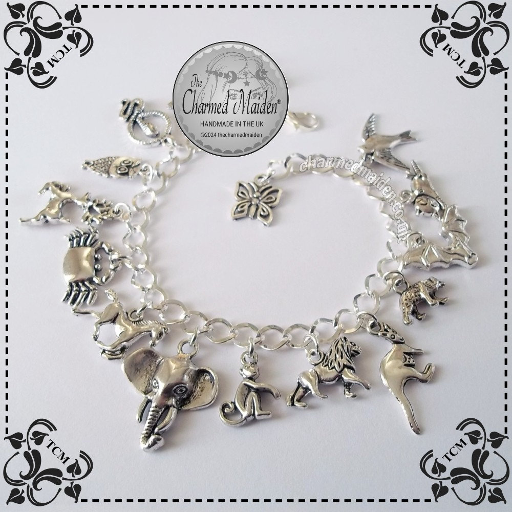 Animal charm best sale bracelet