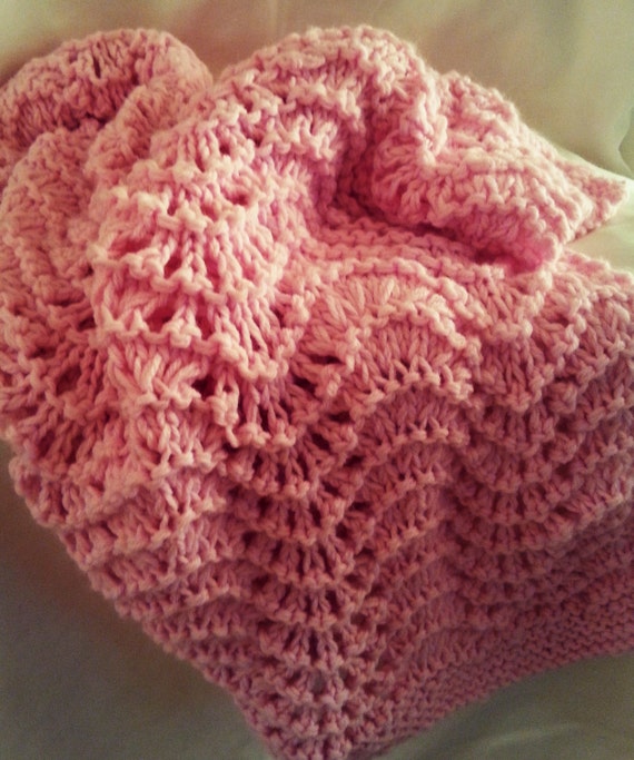 Items similar to Little Pink Baby Blanket on Etsy