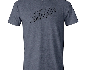 Cristiano Ronaldo Signature Gray Soccer T Shirt Custom Manchester United Portugal