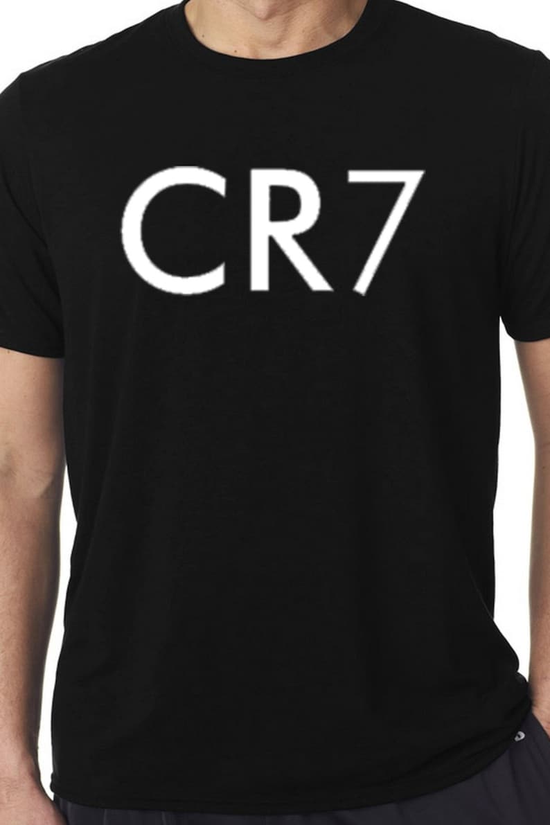 ronaldo black t shirt