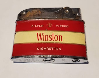 old winston cigarette lighter Vintage Winston Zenith Lighter