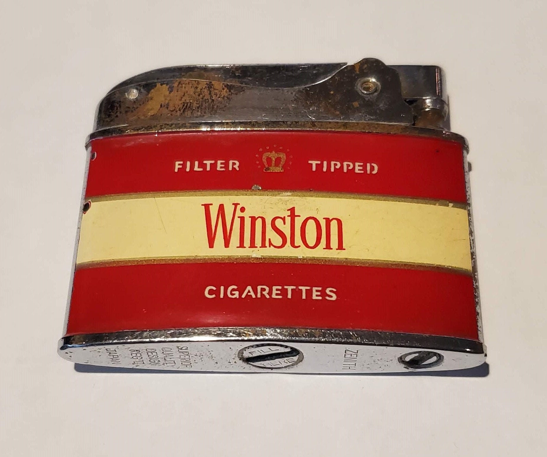 Vintage Winston Zenith Lighter. - Etsy