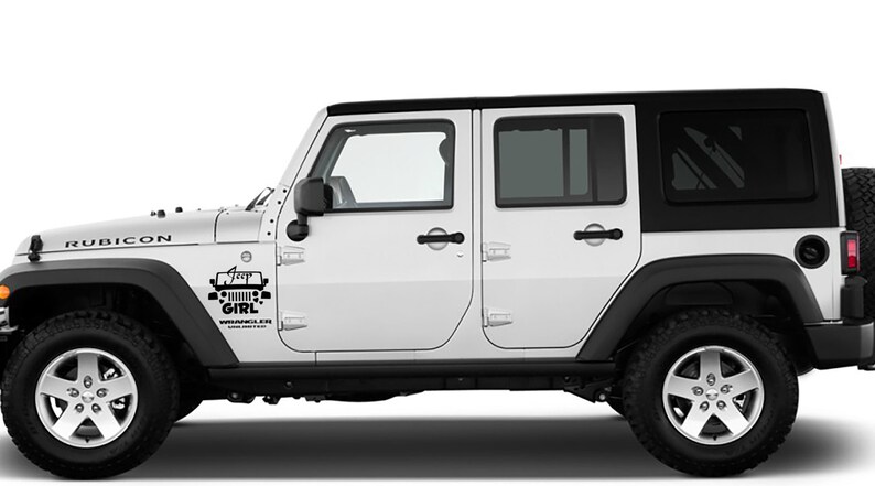 Jeep Girl Decal