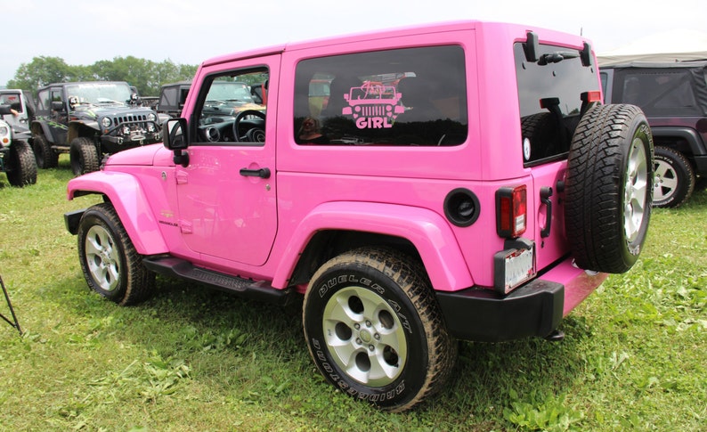 Jeep Girl Decal