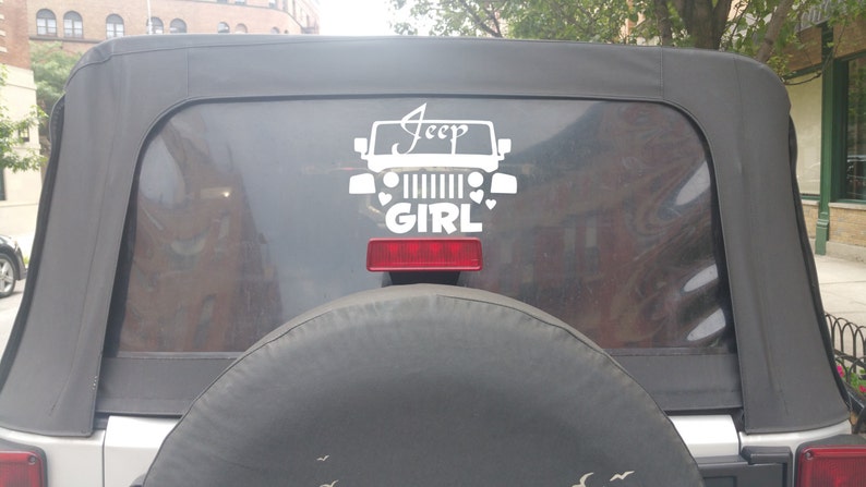 Jeep Girl Decal