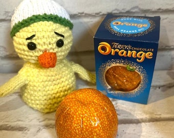 Knitting Pattern Terrys Orange Chocolate cover Easter