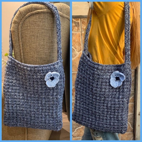 Knitting Pattern Bag/ Tote bag