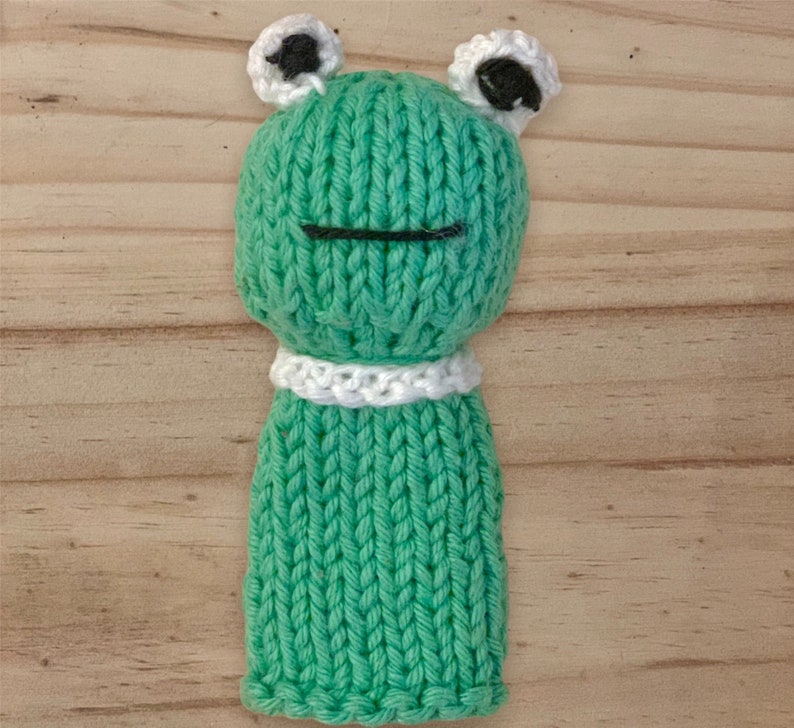 Animal Finger Puppets Knitting Pattern Etsy