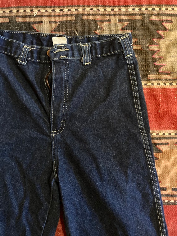 Vintage 1970s “Shades” Flood Length Jeans