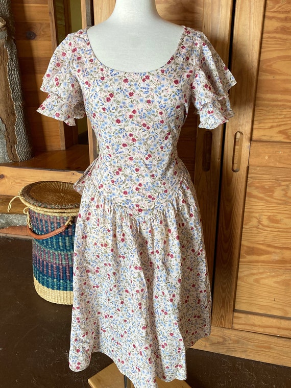 Vintage 1980s/90s Floral Printed Dress