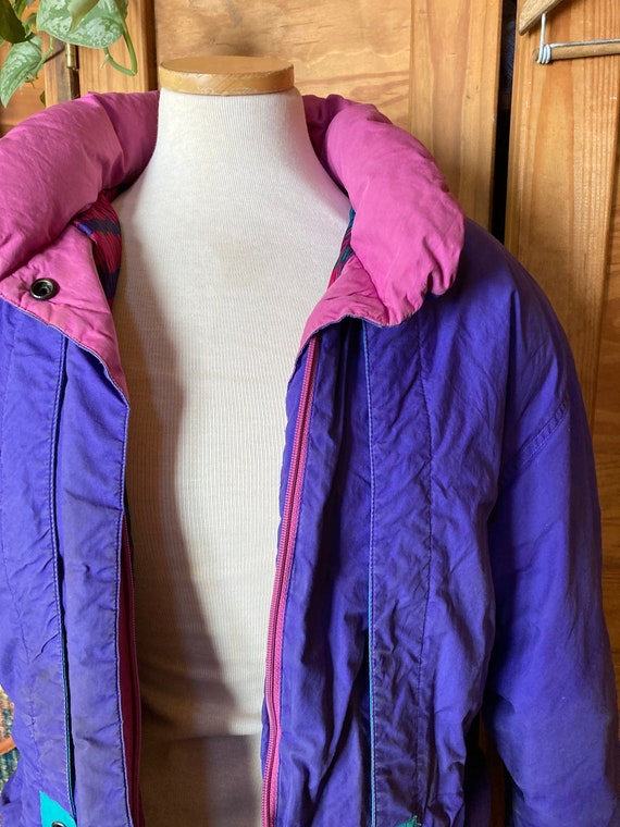 Vintage 1980s Neon Colored Puffer