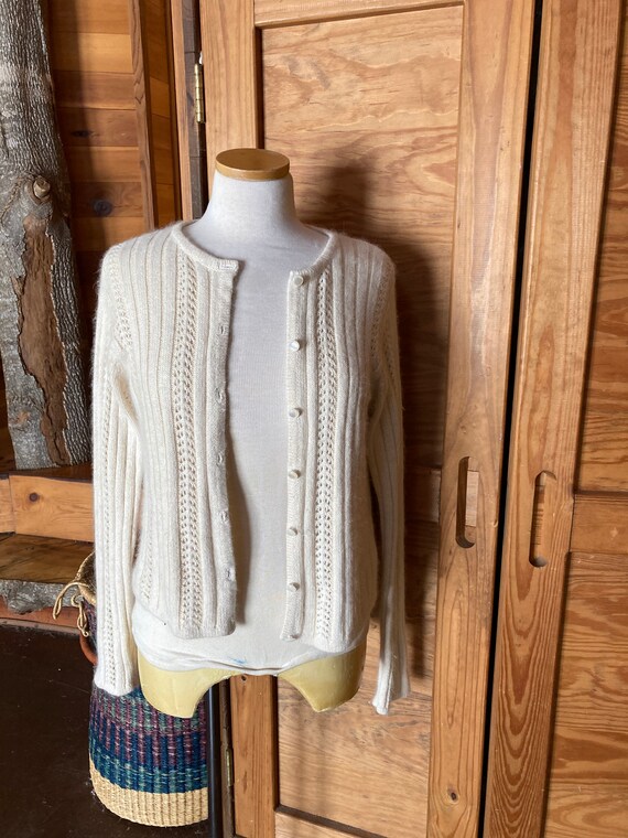 Vintage Angora and Lambswool Sweater