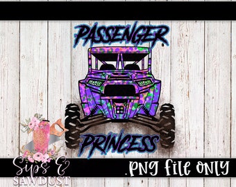Princesa pasajera png, sublimación de princesa pasajera, rzr png, sxs