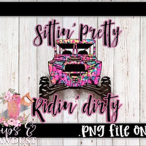 Sittin pretty ridin dirty png, rzr png, leopard rainbow png