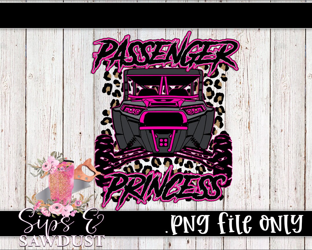 Hot Pink Passenger Princess Grunge Png, Rzr Png, Sxs - Etsy