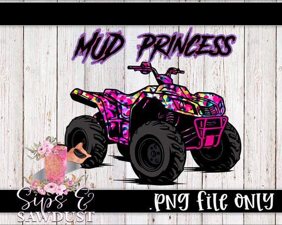 Mud Princess Four wheeler png four wheeler