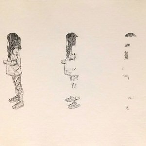 Original Pen and Ink Drawing: &#39;Childhood&#39; - A3 Wall Art