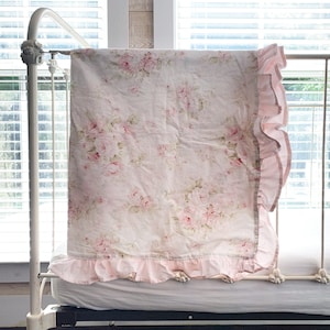Simply shabby chic crib bedding shop