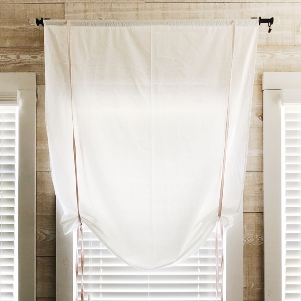 Tie up Curtains Etsy
