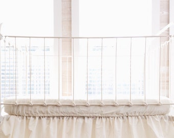 off white crib bedding