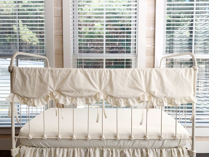 Crib Rail Cover Girl Crib Rail Bumper Boy Crib Rail Guard Etsy