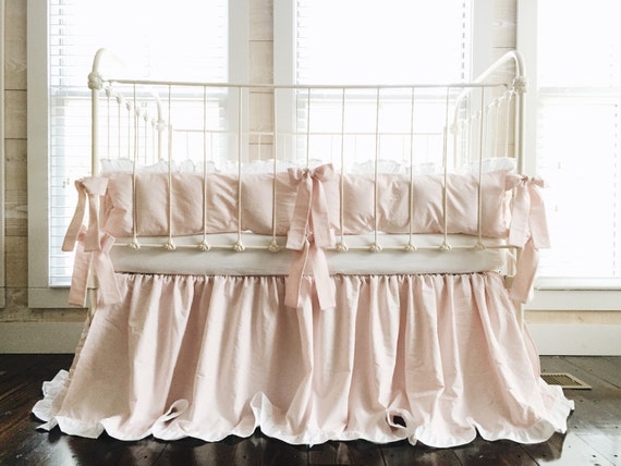 ruffle crib bedding set