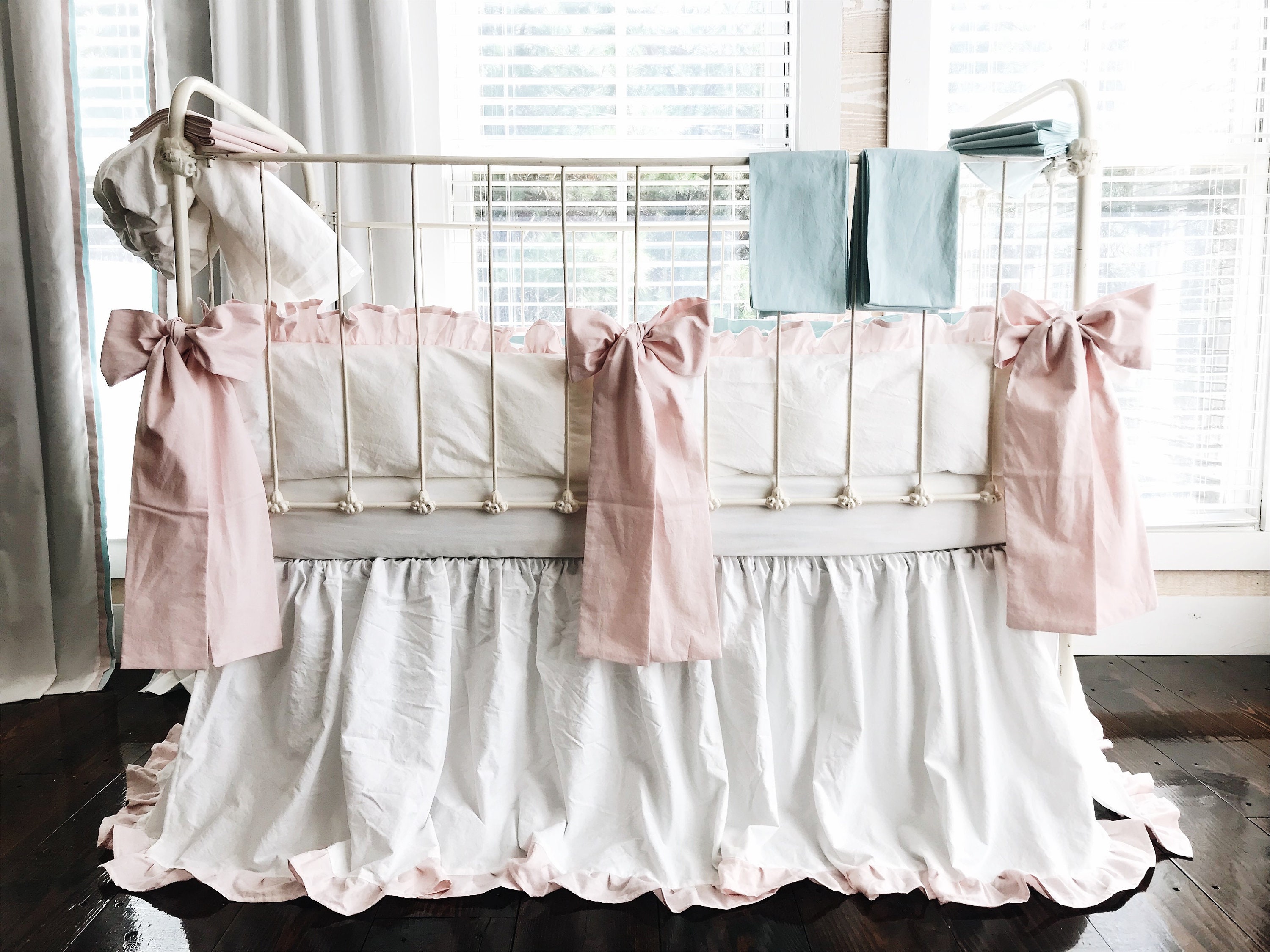 Crib Bedding Sets For Twins Girl Baby, Boy And Girl Twin Crib Bedding