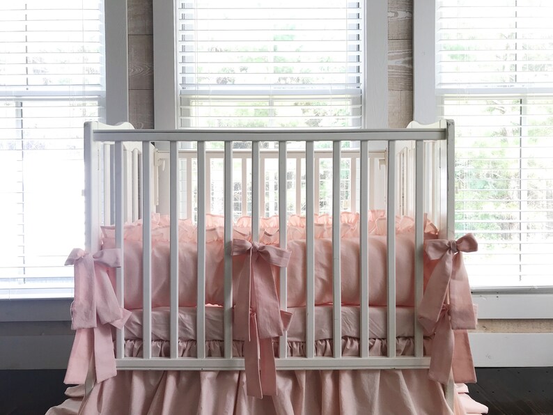mini crib bumper