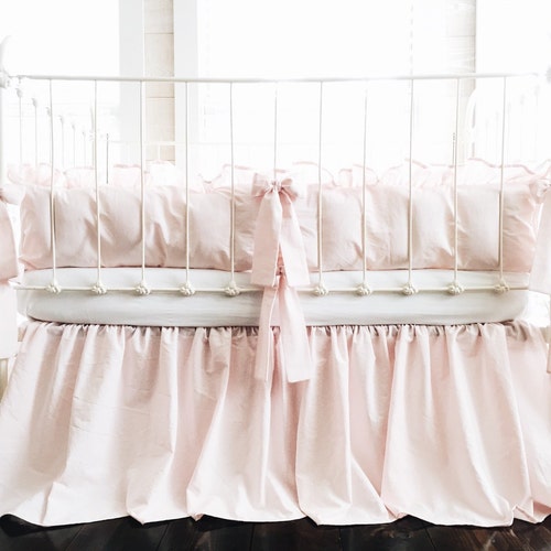 pink nursery bedding sets
