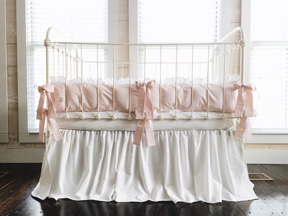 crib skirt and bumper set