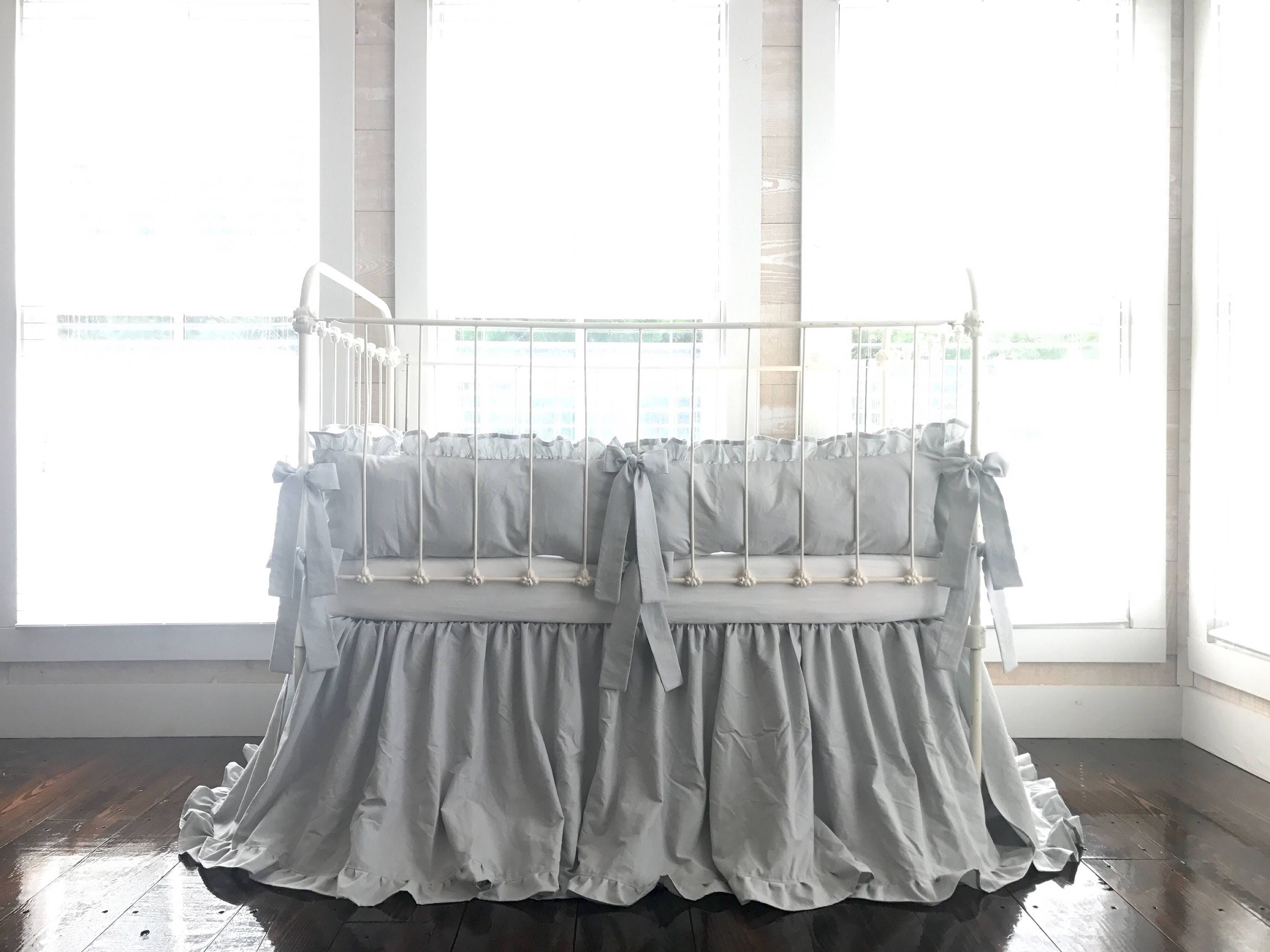 ruffle crib bumper