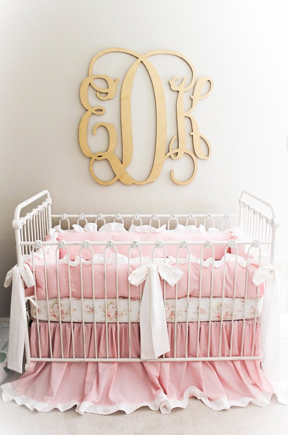 baby girl bedding sets etsy