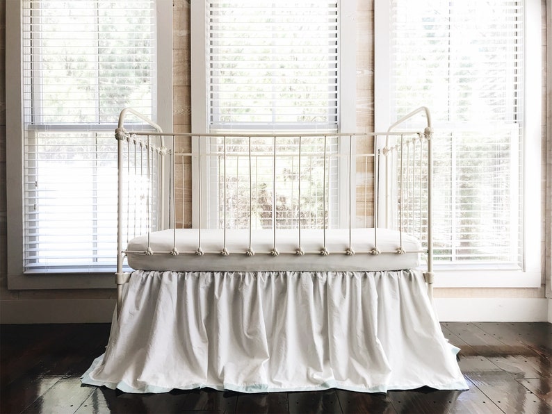 crib skirt boy