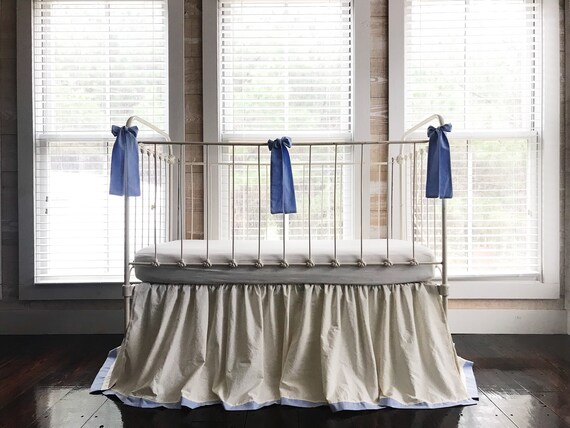 modern crib set
