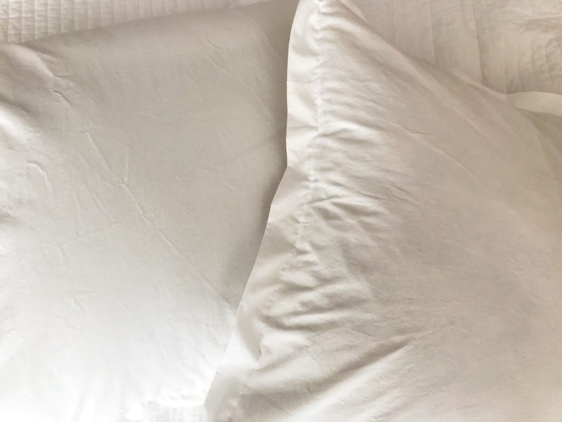 26x26 Pillow Cover White Euro Sham Farmhouse Euro Pillow Etsy