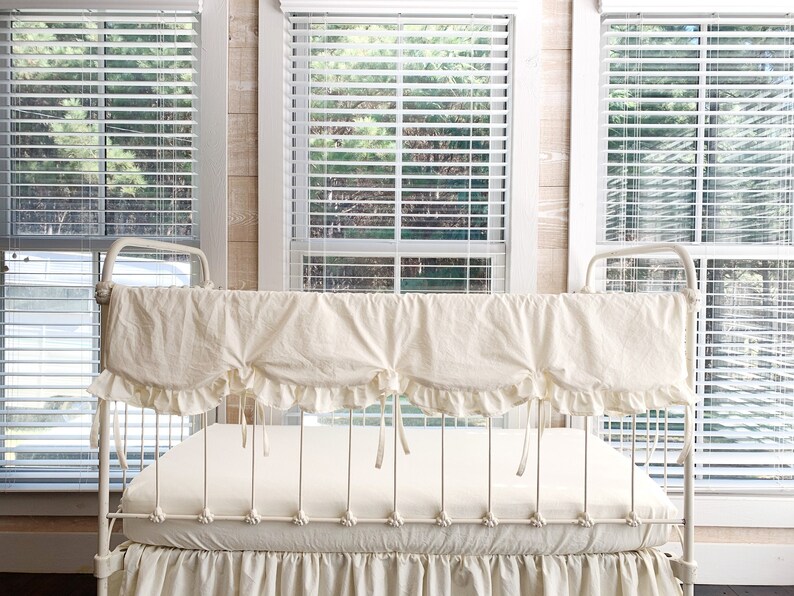 Crib Rail Cover Girl Crib Rail Bumper Boy Crib Rail Guard Etsy