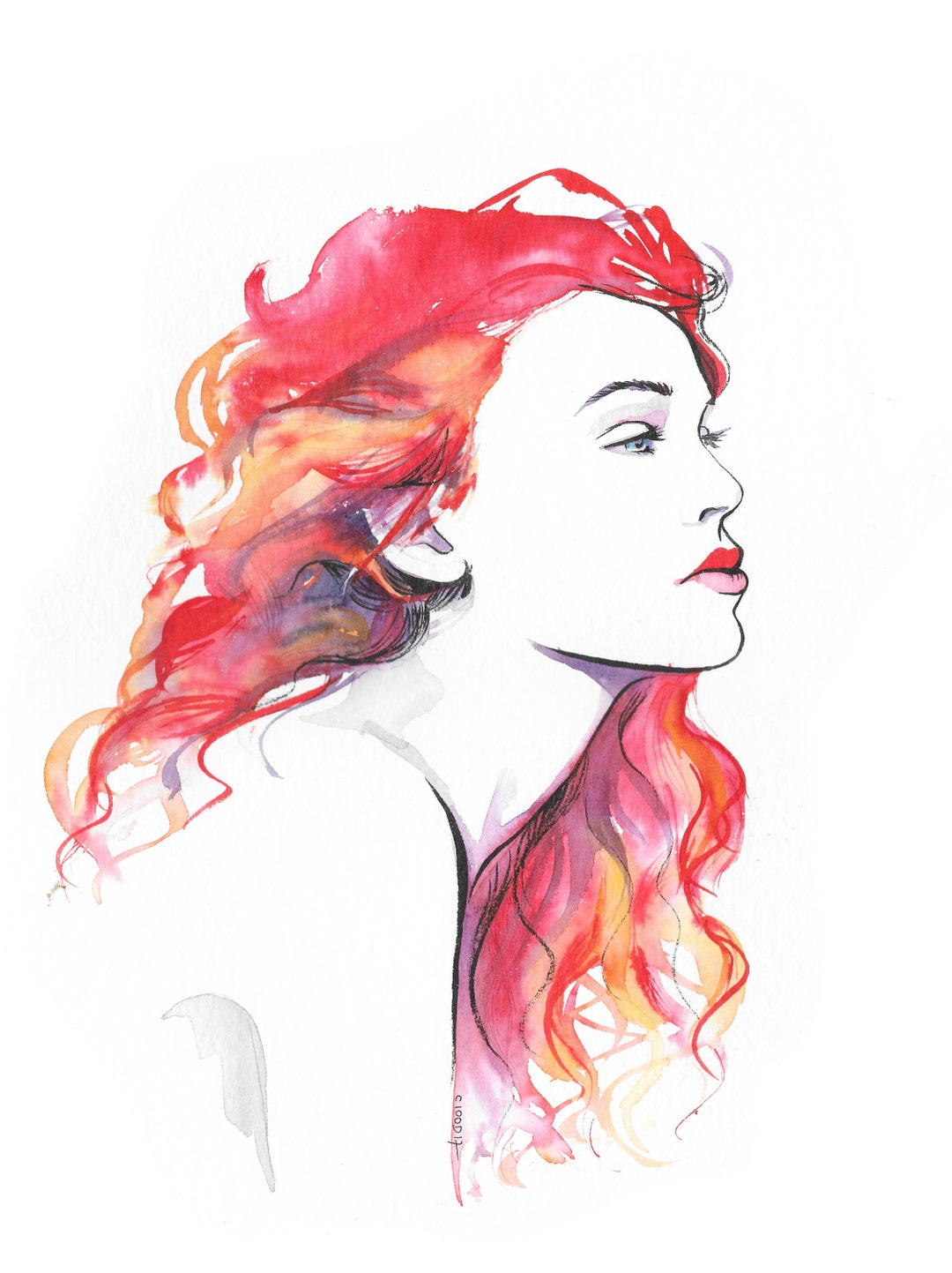 30-Minute Portrait Drawing for Beginners – MY RED NATURE