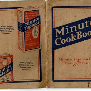 1910s tapioca recipe booklet INSTANT DOWNLOAD antique cookbook
