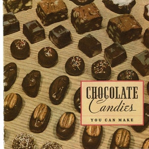 1940s candy recipe booklet INSTANT DOWNLOAD vintage printable