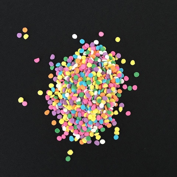 Sprinkle Deco Pastel Confetti for Cake and Cupcake Edible Decorations 4 oz