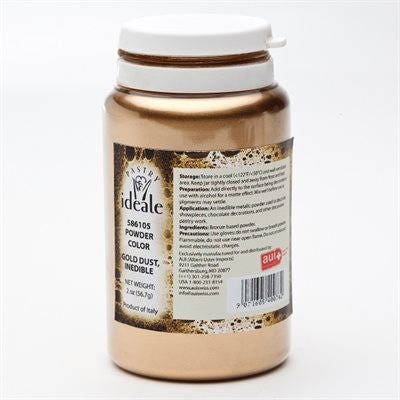 Edible Gold Glitter Flakes/Non Metallic Gold Edible Flakes 1 oz  Bottle/Edible Soft Gold Course Flakes