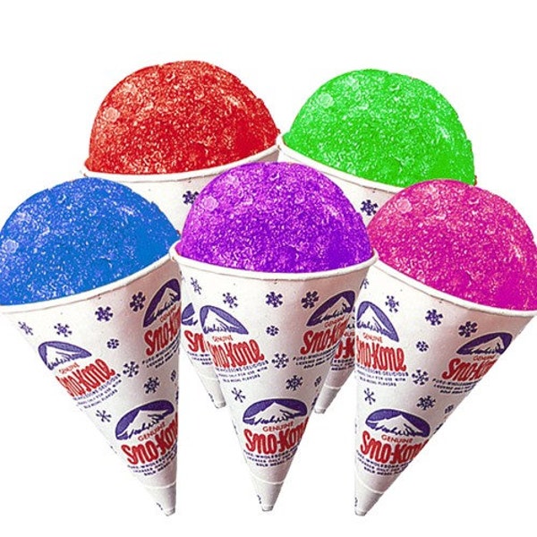 Sno Kone Shave Ice Cups 6OZ- Gold Medal 200 per tube