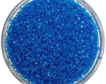 Zucchero levigante BLU 2 oz 4 oz 6 oz Granelli di gelato per cupcake