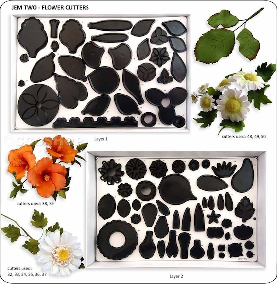 Jem Tagliapasta Per Cake Design - Set Numeri Da 0 A 9, Altezza 20 Mm, Confezione Da 10