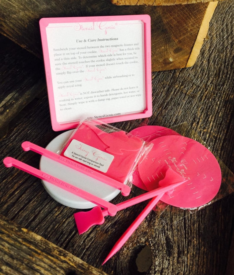 Stencil Genie Starter SET 8 PCS Cookie Decorating Etsy