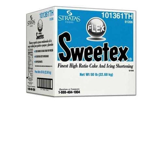 SWEETEX Hi Ratio Shortening 50 Lbs Buttercream Icing Etsy