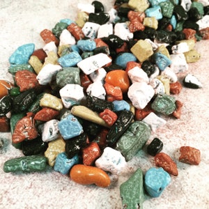 Beautiful Assorted Colour Edible Geodes, Rock Candy, Sugar Rocks for  Decoration 